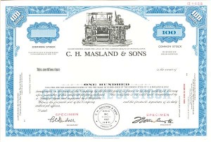C. H. Masland and Sons